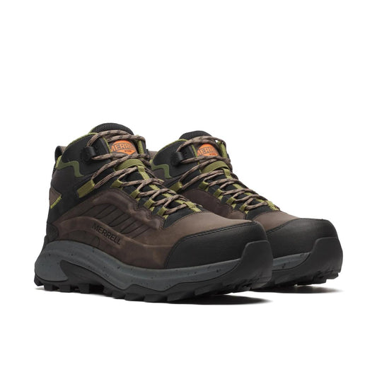 Men's Moab Speed 2 Mid Waterproof Carbon Fiber Work Boot Wide Width - US 9043