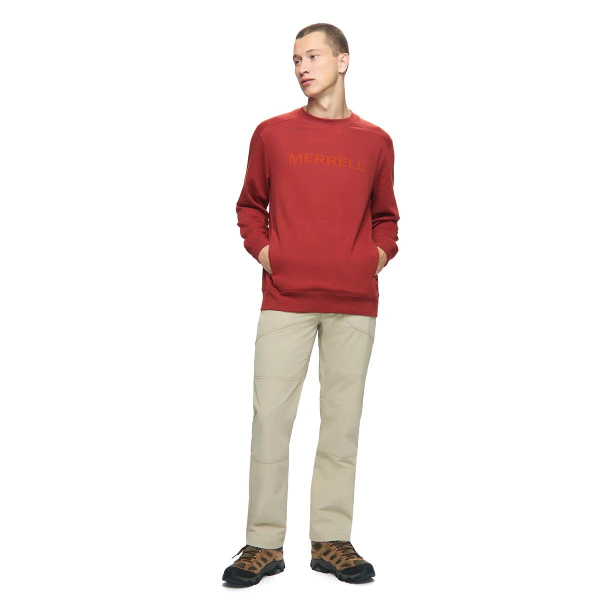 Men's Wolfhollow Graphic Crew Sweatshirt - US 8755