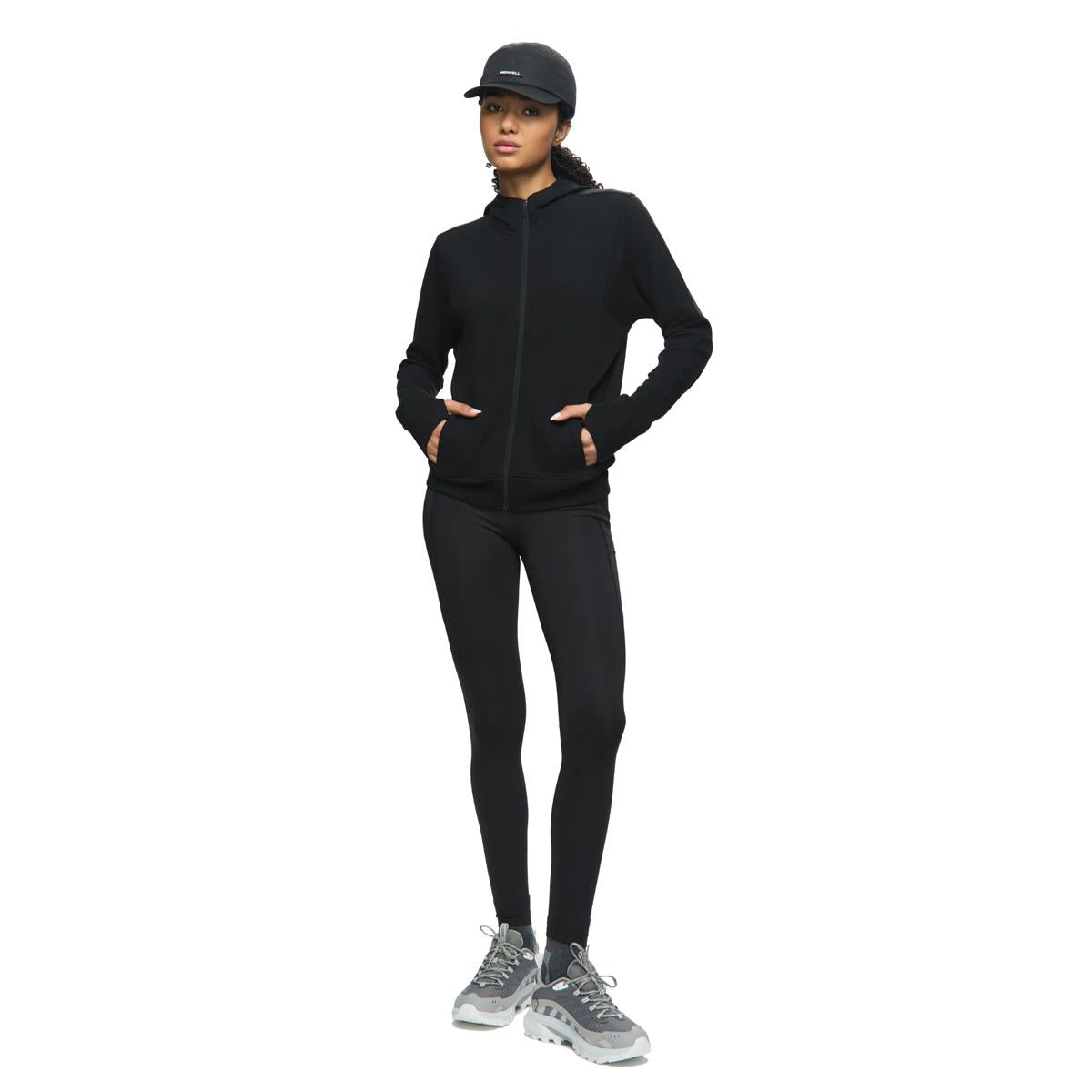Women's Cascade Full Zip Waffle Hoody - US 9447