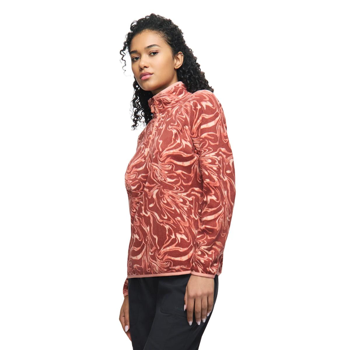 Women's Mossrock Quarter Zip Polar Fleece - US 7591