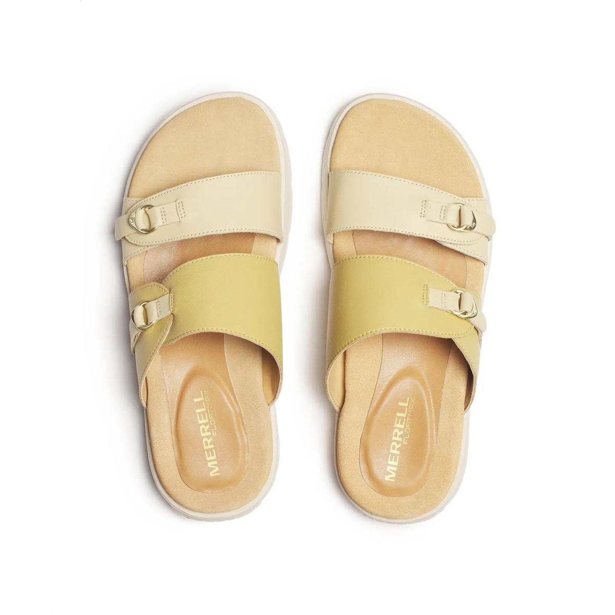 Women's Fleur Leather Slide - US 2147