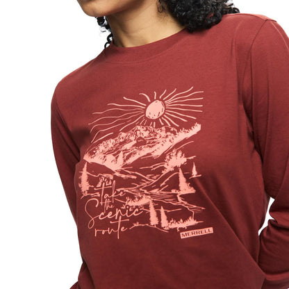 Women's Scenic Route Long Sleeve Tee - US 3421