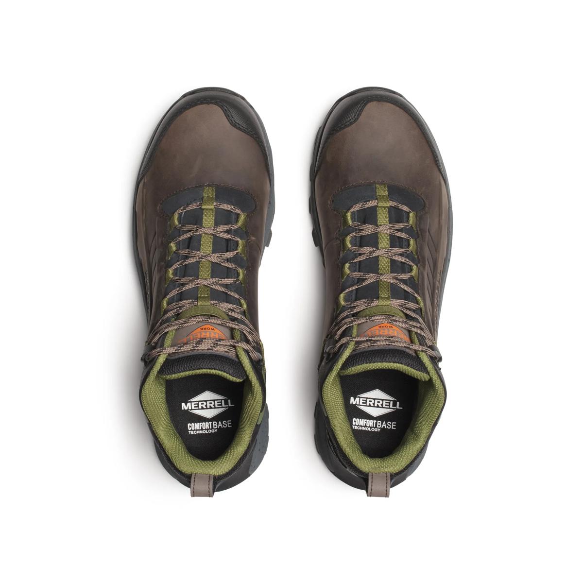 Men's Moab Speed 2 Mid Waterproof Carbon Fiber Work Boot Wide Width - US 9043