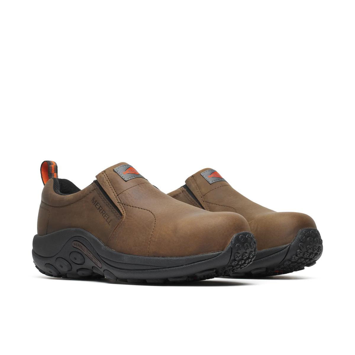 Men's Jungle Moc Leather Comp Toe Work Shoe Wide Width - US 7051